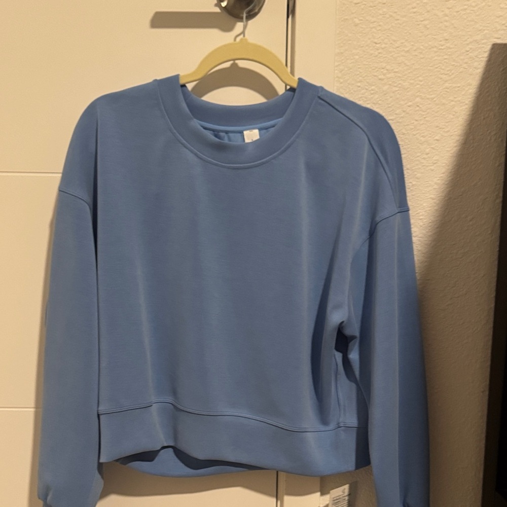 Lululemon Athletica Light Blue Sweatshirt